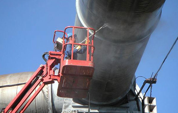 Pipeline rust removal